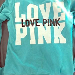 VS pink zip hoodie